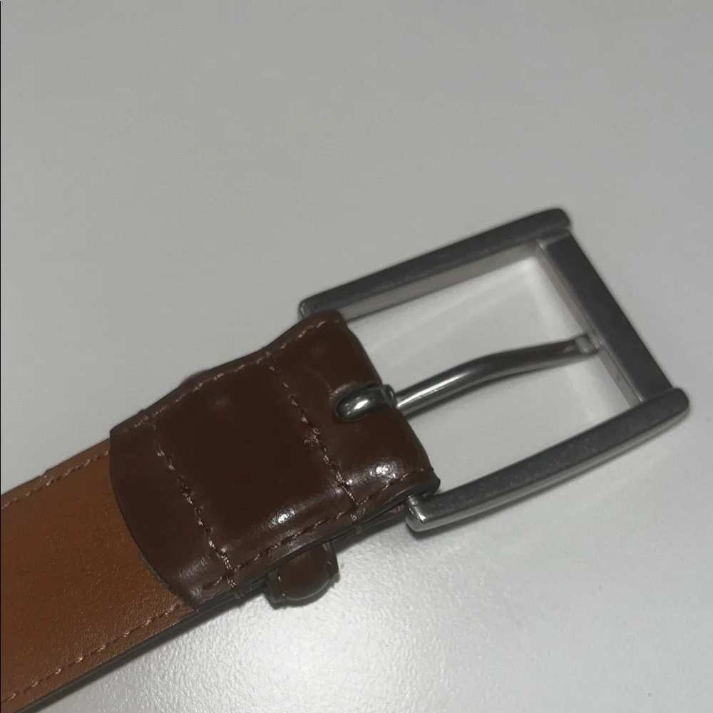Chaps Brown Leather Men's Belt size 36” inches